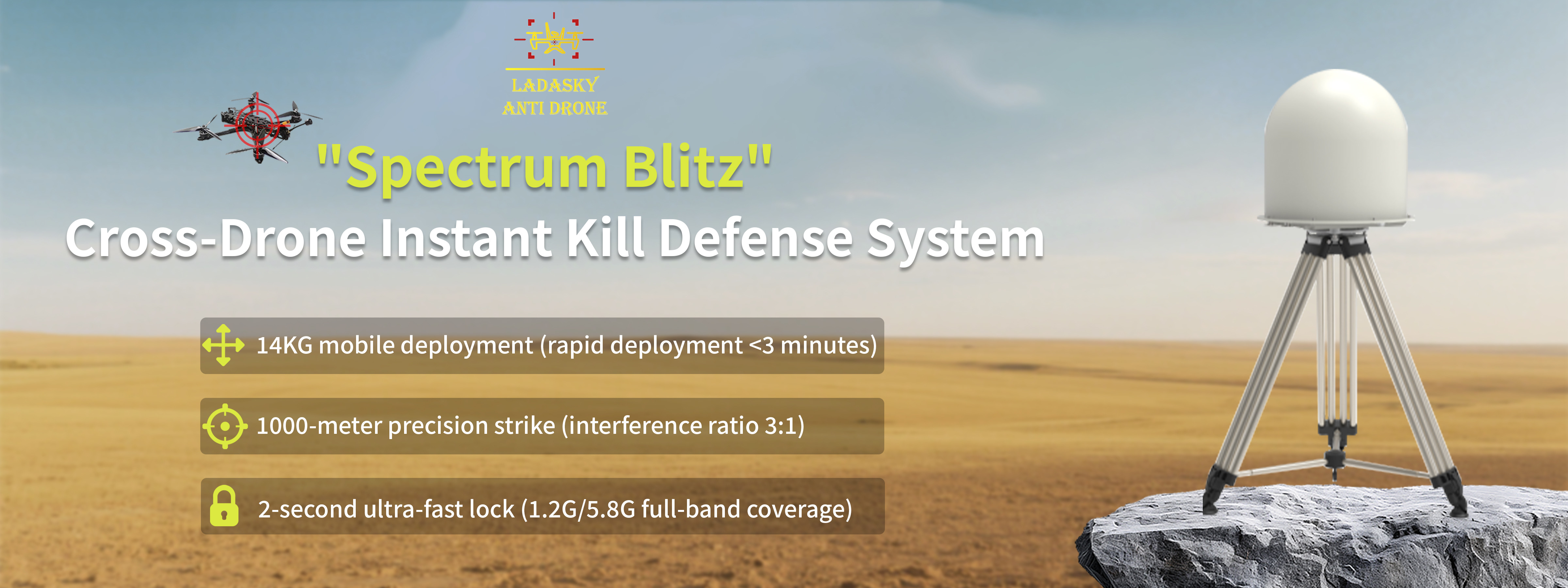 Kalite Anti Drone Sistemi Fabrika