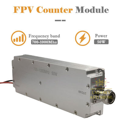 satın al 50W Dijital Modülasyon Güç Amplifikatörü Lora Modülü Anti FPV 700-1000MHz 720-1020MHz Çevrimiçi üretim