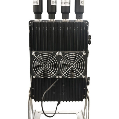 4 Band Signal Suppression System 450-1500MHz 50W/Band For Drone Defense
