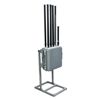 satın al Sabit 1-3km Entegre Drone Algılama ve Engelleme Sistemi 100MHz-6GHz 360° Hava Alanı Kapsamı UAV Güvenlik ve Koruma Sistemi Çevrimiçi üretim