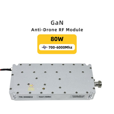 satın al 700-6000MHz 80W GaN RF Güç Amplifikatör Modülü Çevrimiçi üretim