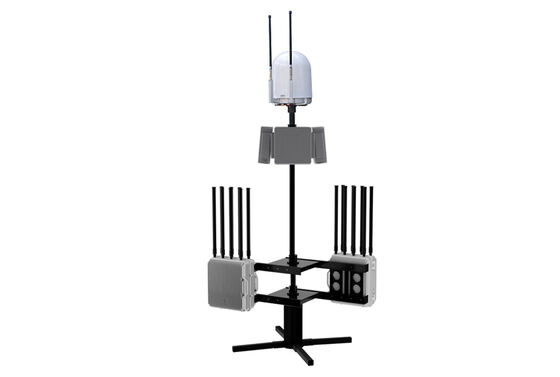 70MHz–6GHz Fixed 360° Anti Drone System with Integrated Detection and Jamming for Comprehensive Defense