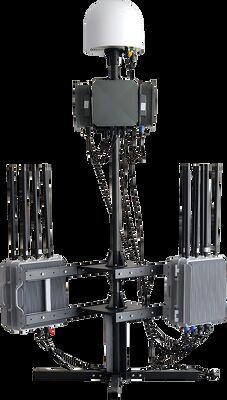 Full-Band 70MHz–6GHz Fixed Anti-UAV Solution | 10KM Detection & Jamming Range, FPV Video Capture, 24-Hour Unattended Operation Dji