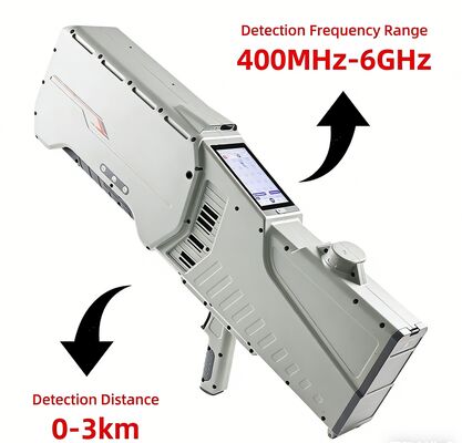 satın al 400MHz-6GHz ile El Drone Detektörü 3km menzil ve GPS Navigasyon Sahtekârlığı Detektörü Taşınabilir Drone Karşıtı Ekipmanı Çevrimiçi üretim