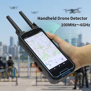 satın al Pasif algılama FPV izleme ve kritik altyapı güvenliği için kablosuz ağ iletişim cihazı ile 100MHz-6GHz çok fonksiyonel taşınabilir drone dedektörü Çevrimiçi üretim