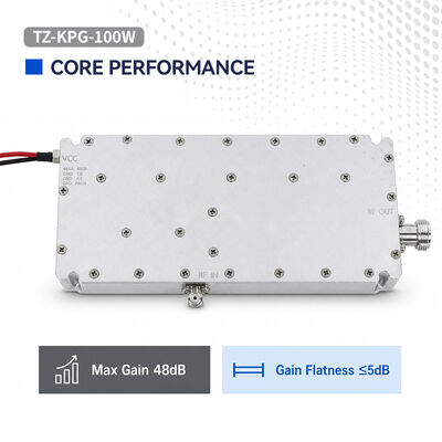 satın almak 100W 300-2700MHz Yüksek Güçlü RF Amplifikatör Modülü Dahili Sıcaklık VSWR ve ALC Koruması Düşük İrtifa Güvenlik Sistemleri İçin Geniş Bant Kapsamı Çevrimiçi üretim