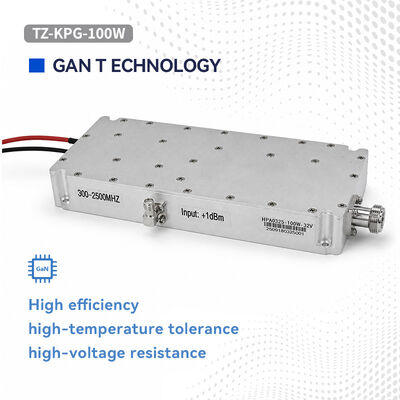 satın almak RF Güç Amplifikatörü Modülü 300-2500MHz 100W Yüksek Güç Amplifikatörü Laboratuvar RF Testi için 32V DC Kaynağı, Özel RF Konnektörleri Desteklenir Çevrimiçi üretim