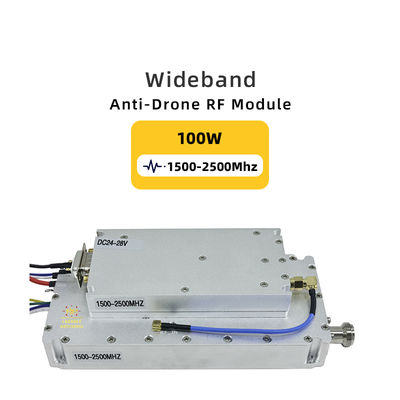 LDSK-TZ-KGAN-100w VCO Anti Drone 100W 1500-2500MHz Signal Generator GAN Module for DJI RF Power Amplifier Drone Defense