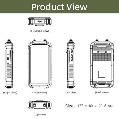 High-Sensitivity Handheld UAV Detector | Multi-Band 300MHz–6GHz | Real-Time Detection & Precise Drone Tracking | Ideal for Security, Surveillance & Critical Infrastructure Protection