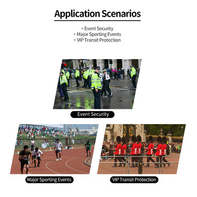 Portable Drone Detector | Advanced Anti-Drone System & Security Defense System with Black and White List Management, Detect the Drone Model, Flight Path, Distance, and Pilot Location