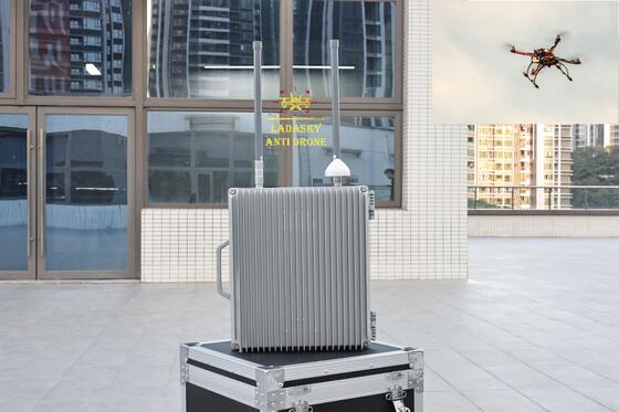 LDK-AY-6 5~20KM Modüler Çok Bantlı GNSS Drone Sahtecilik Sistemi GPS BDS GLONASS ve Galileo Sistemlerini Destekler Drone'lara Karşı