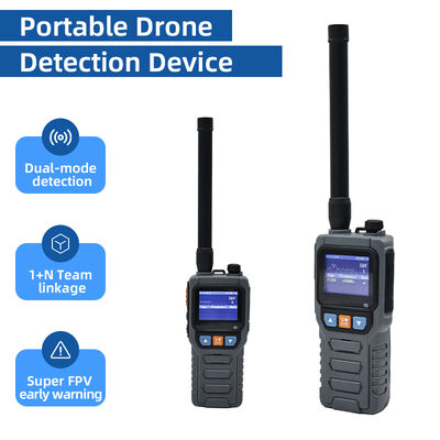 UAV tespiti için taşınabilir el Drone Detektörü Bilezi Saat Alarm Koordinasyon Cihazı Anti Drone Sistemi