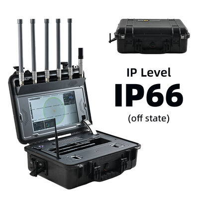 5KM 100-6000MHz Entegre UAV Sinyal İzleme ve Navigasyon Simülasyon Platformu